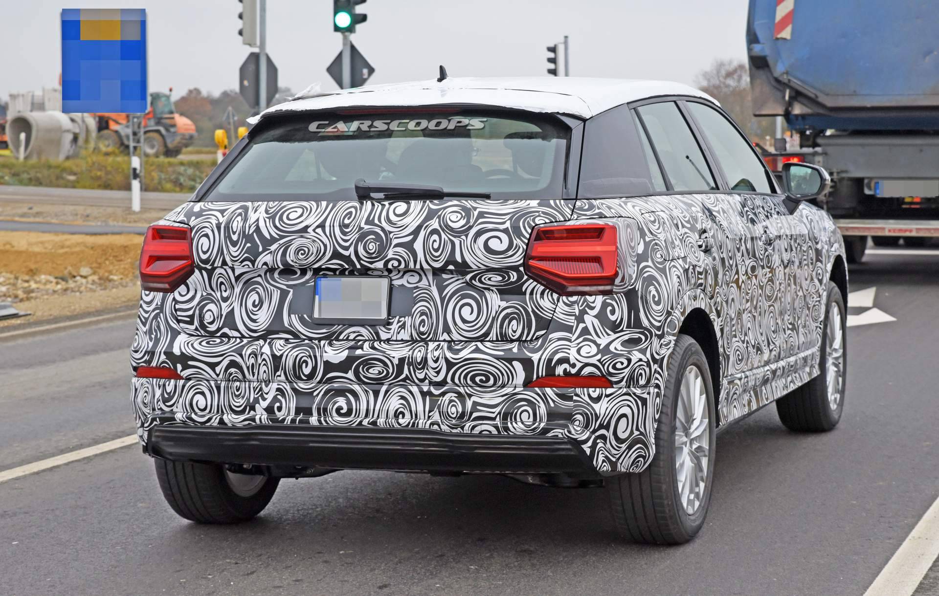 Audi Q2 e-tron spy shots 8 New Q2 L E-Tron Is Audi’s Electric SUV For China’s Masses