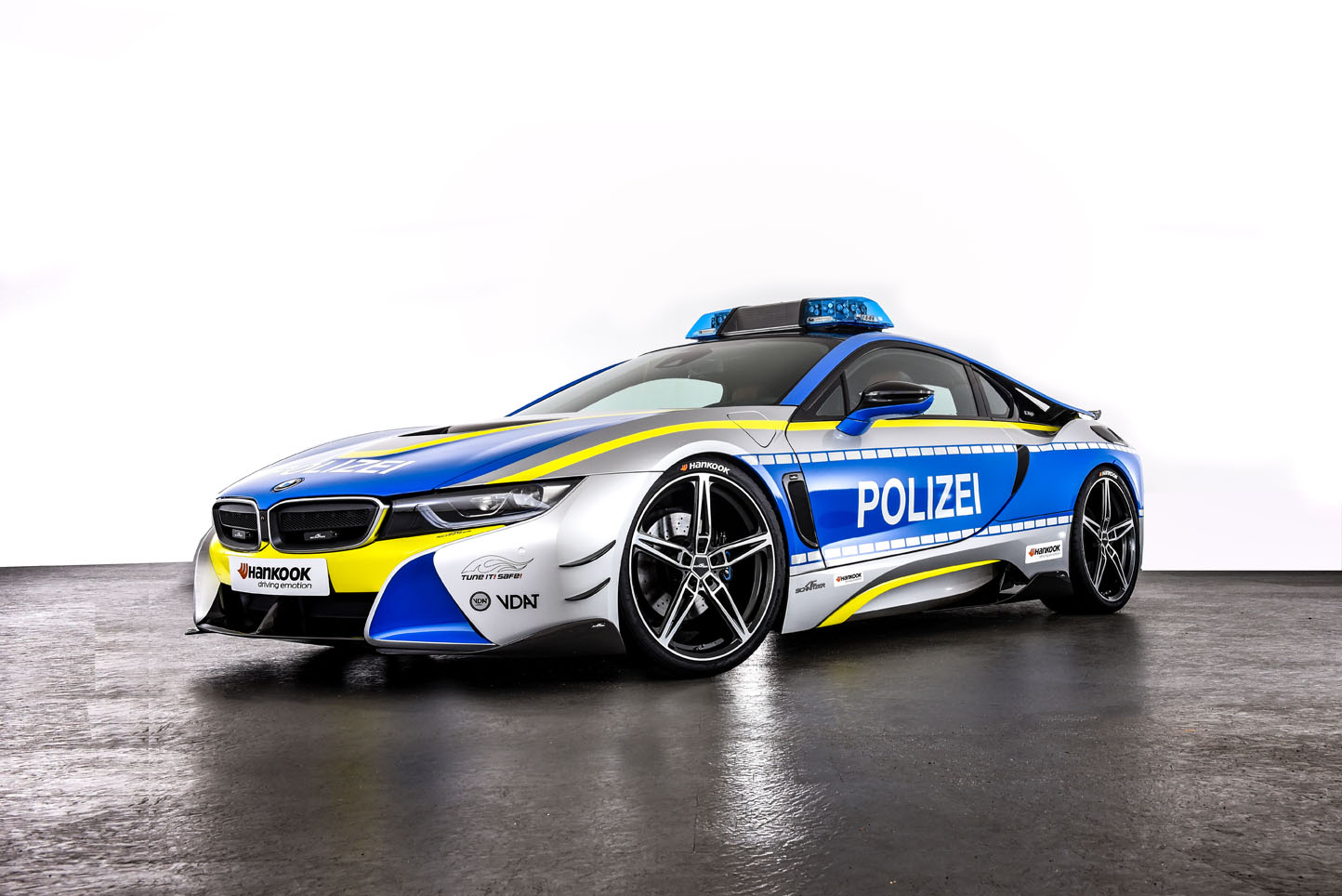 Police BMW i8 TUNE IT! SAFE! by AC Schnitzer 11 AC Schnitzer’s BMW i8 Is A Police Car People Will Actually Be Happy To See