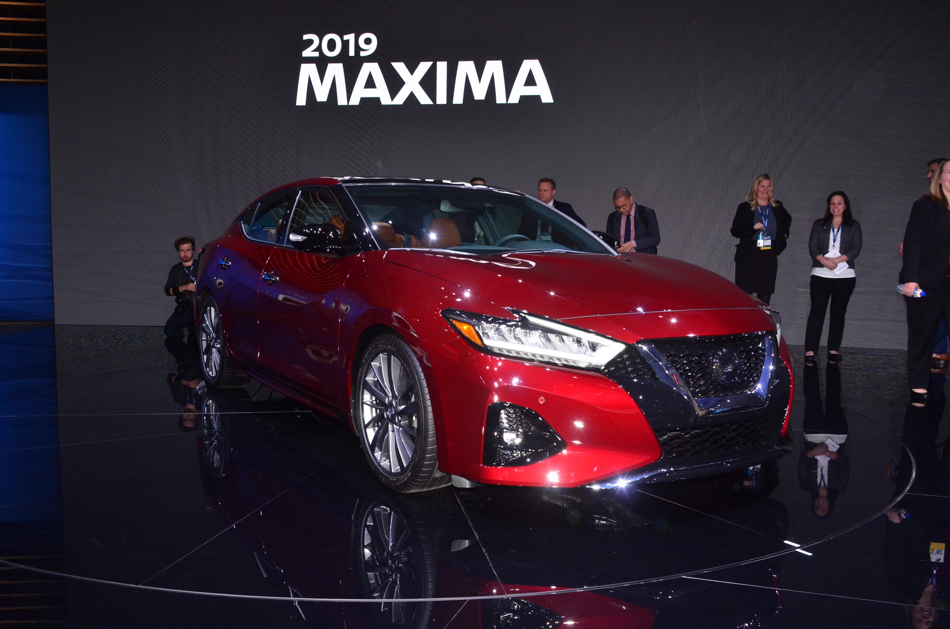 2019 Nissan Maxima3 2019 Nissan Maxima Facelift Gets A Nosejob And New Tech