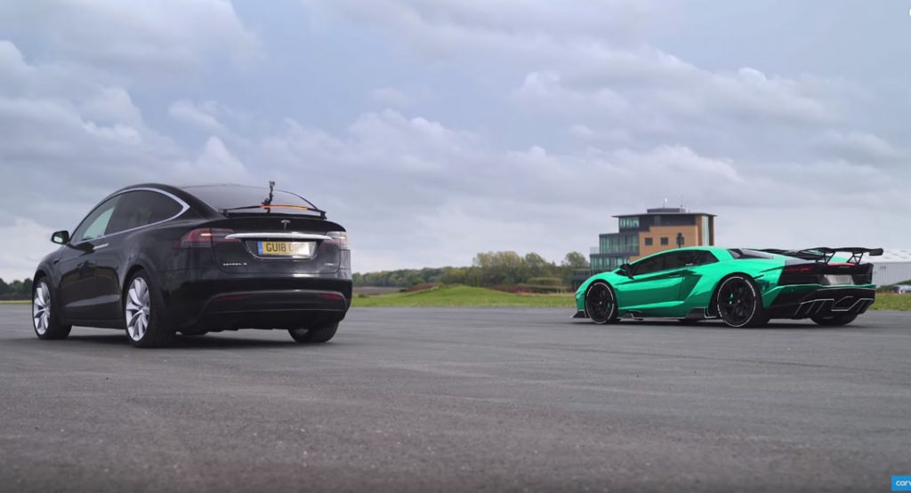  Can The Tesla Model X Keep Up With A Lamborghini Aventador?