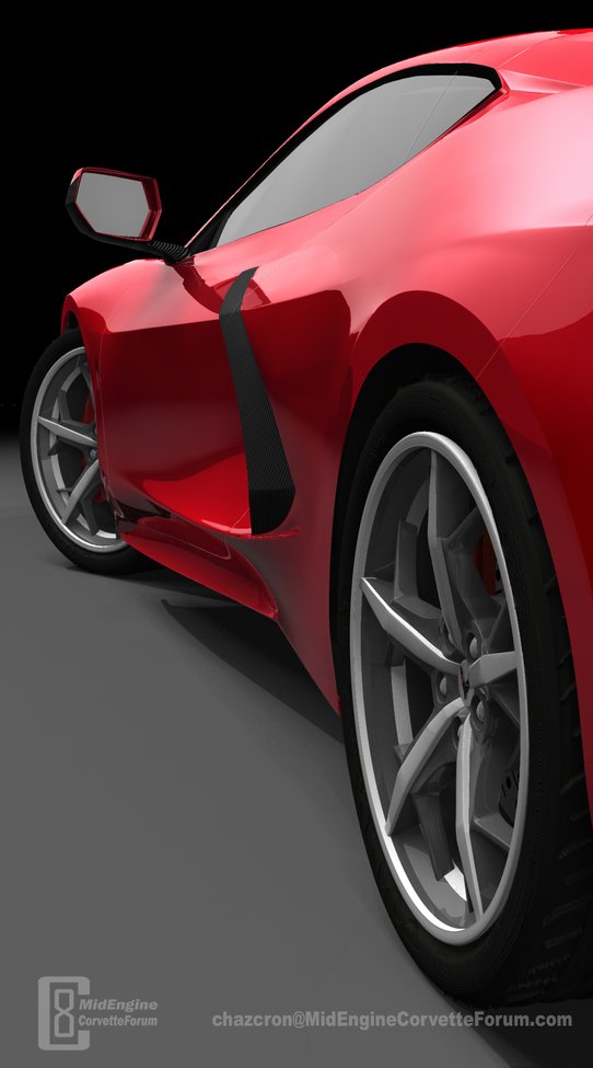 2020 Corvette Corvette C8 renderings by Chazcron 7 360-Degree Video Of 2020 Corvette C8 Will Make You Dizzy With Anticipation