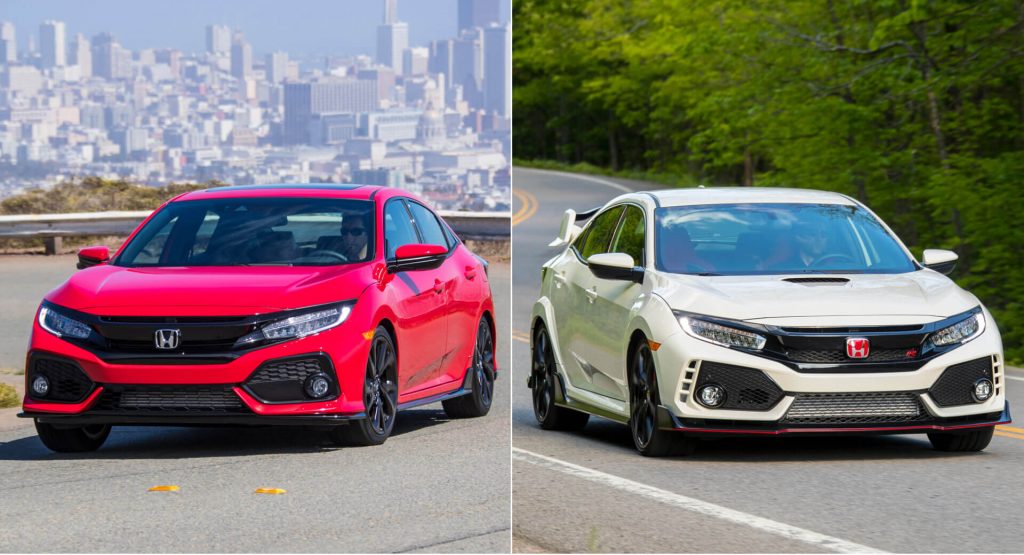  2019 Honda Civic Hatch, Civic Type R Minimally Updated