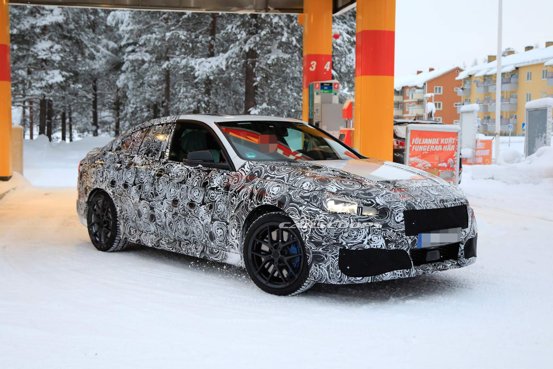 2020 BMW 2 Series Gran Coupe spy shots 26 2020 BMW 2-Series Gran Coupe Shows Up In M240i M Performance Guise Snow Drifting