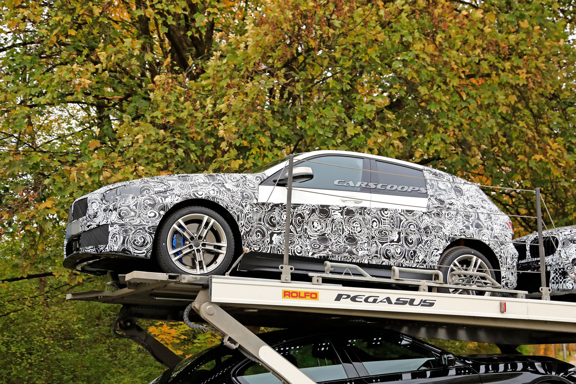 2020-BMW-1-Series-Scoop-07 2019 BMW 1-Series Spotted With Less Camo On A Car Carrier