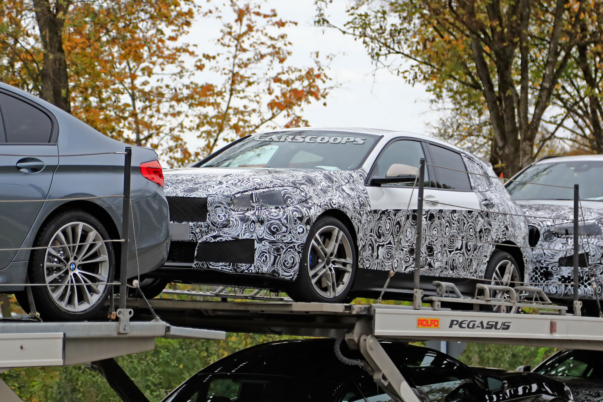 2020-BMW-1-Series-Scoop-12 2019 BMW 1-Series Spotted With Less Camo On A Car Carrier
