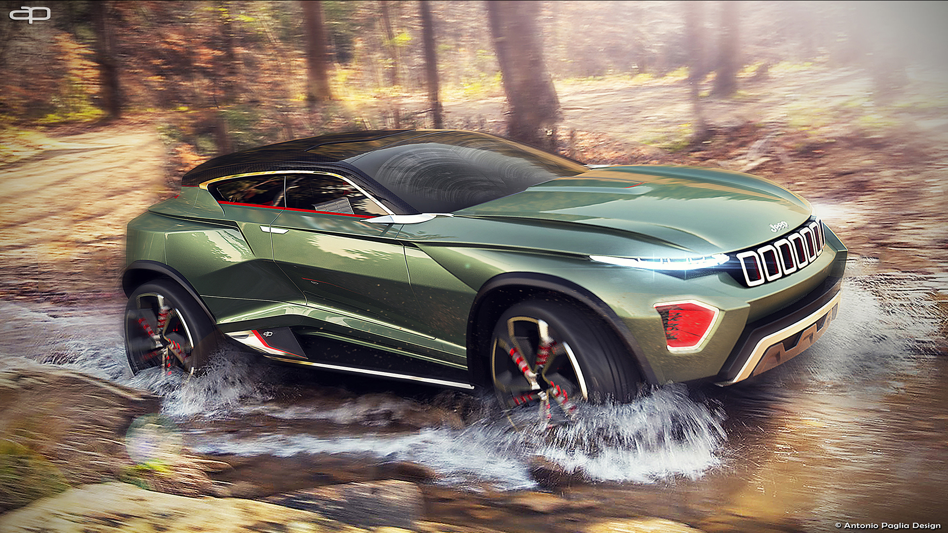 jeep concept freedom rendering 7 Jeep Concept Freedom Render Is Unreal In The Most Awesome Way