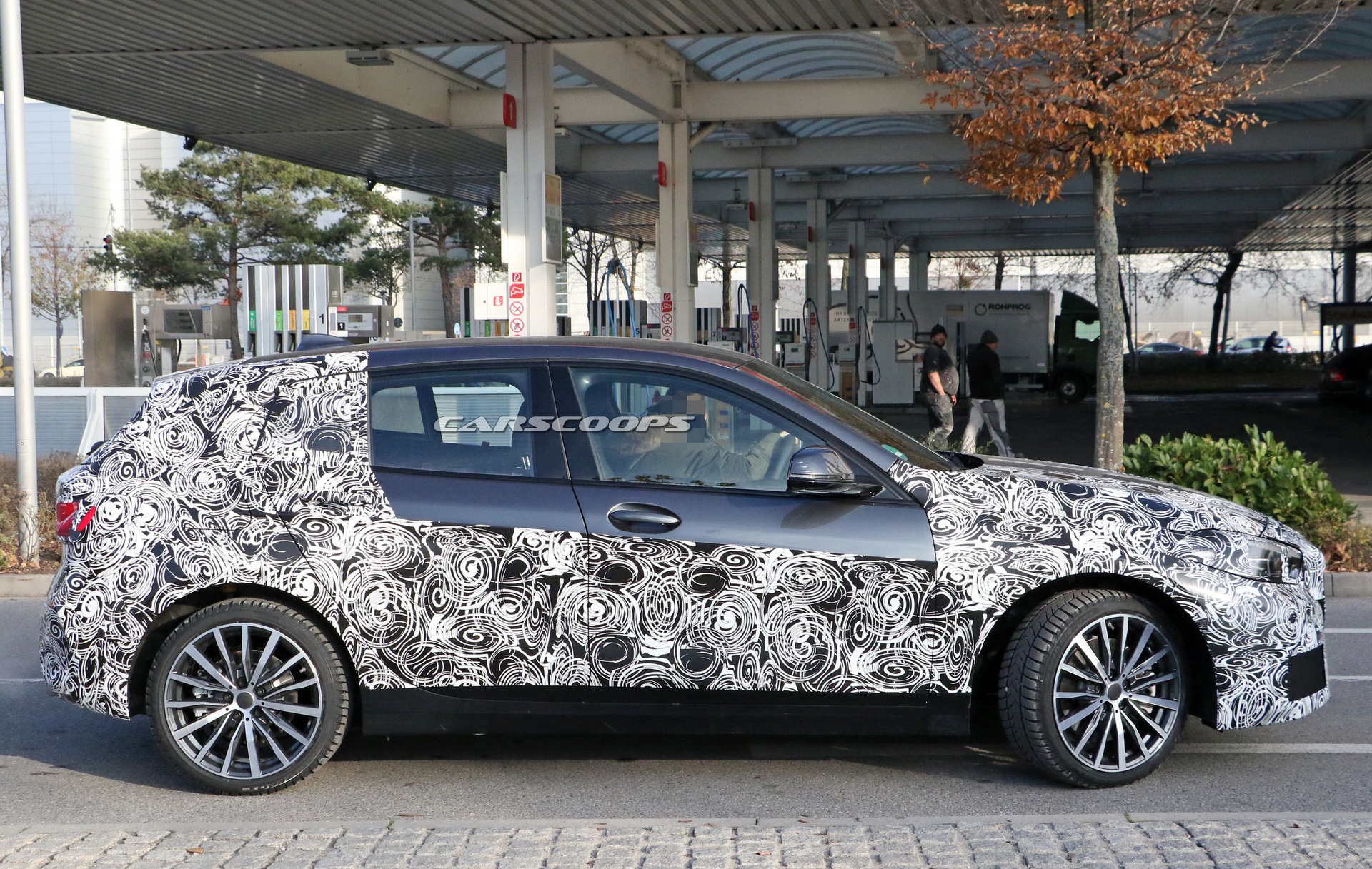 2019 bmw 1series prototype less camo 13 2019 BMW 1-Series: New Front-Wheel Drive Hatch Shows More Flesh