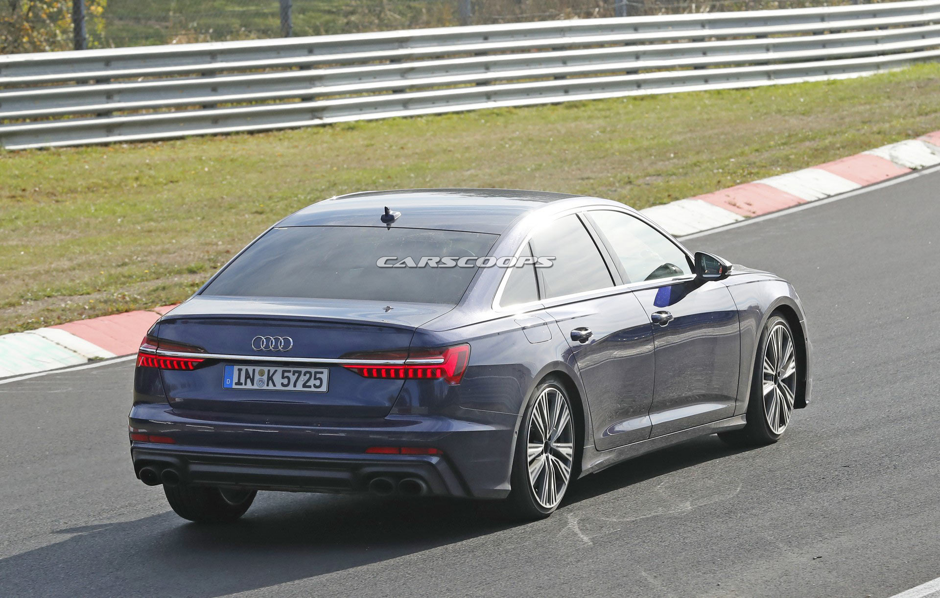 2020-Audi-S6-7 2020 Audi S6 Ditches All Camouflage, Shows Off Its Quad Exhaust