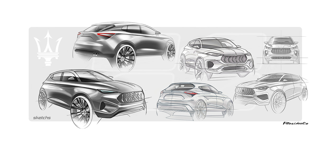 maserati premium compact suv 4 Maserati Karif Is A Digital Premium Compact Crossover For The Trident Brand