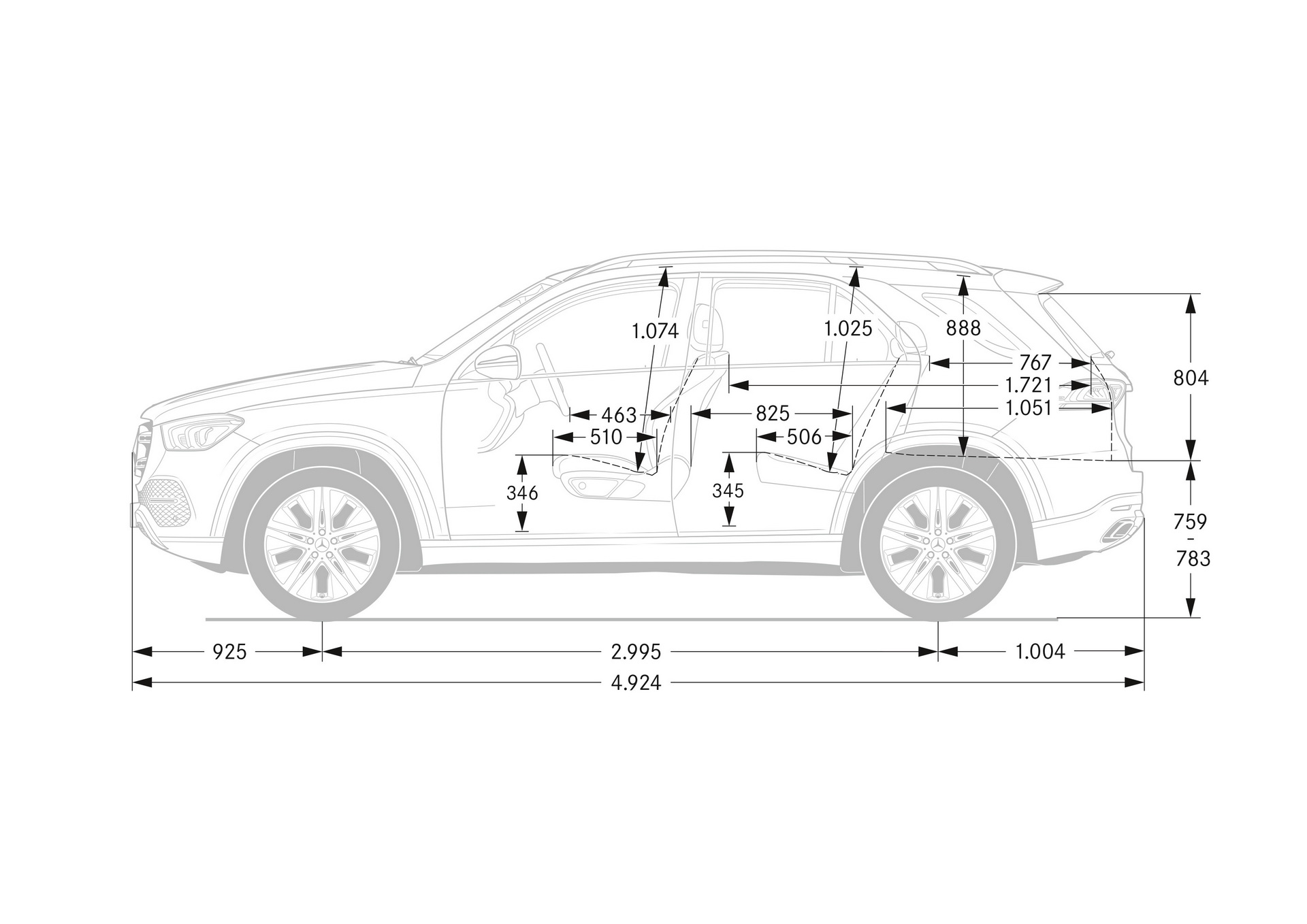 2019-Mercedes-GLE-95 2019 Mercedes GLE Detailed: More Tech, More Space, More Everything