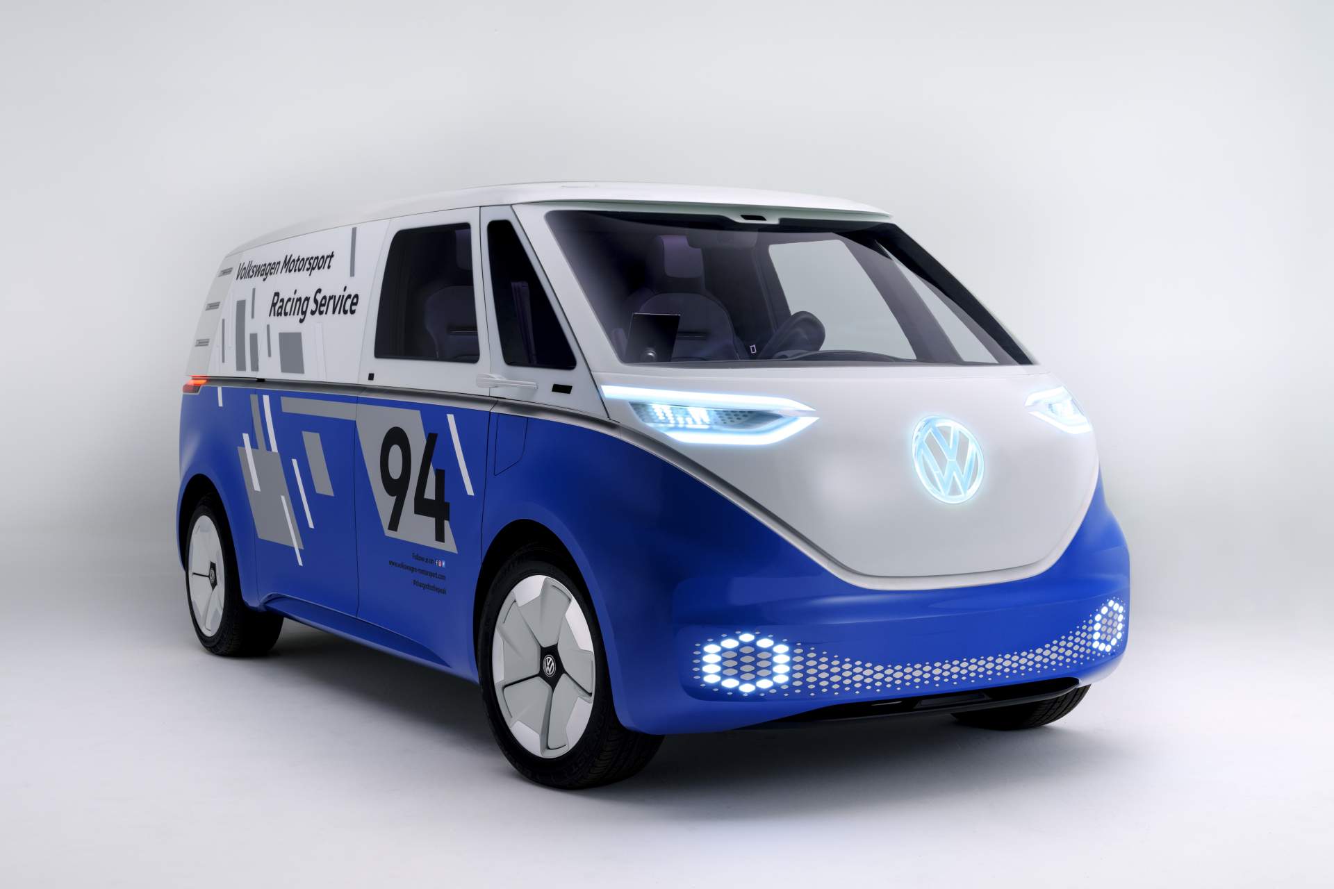 VW I Racing Themed VW I.D. Buzz Cargo Gives Us An Early Look Into 2022