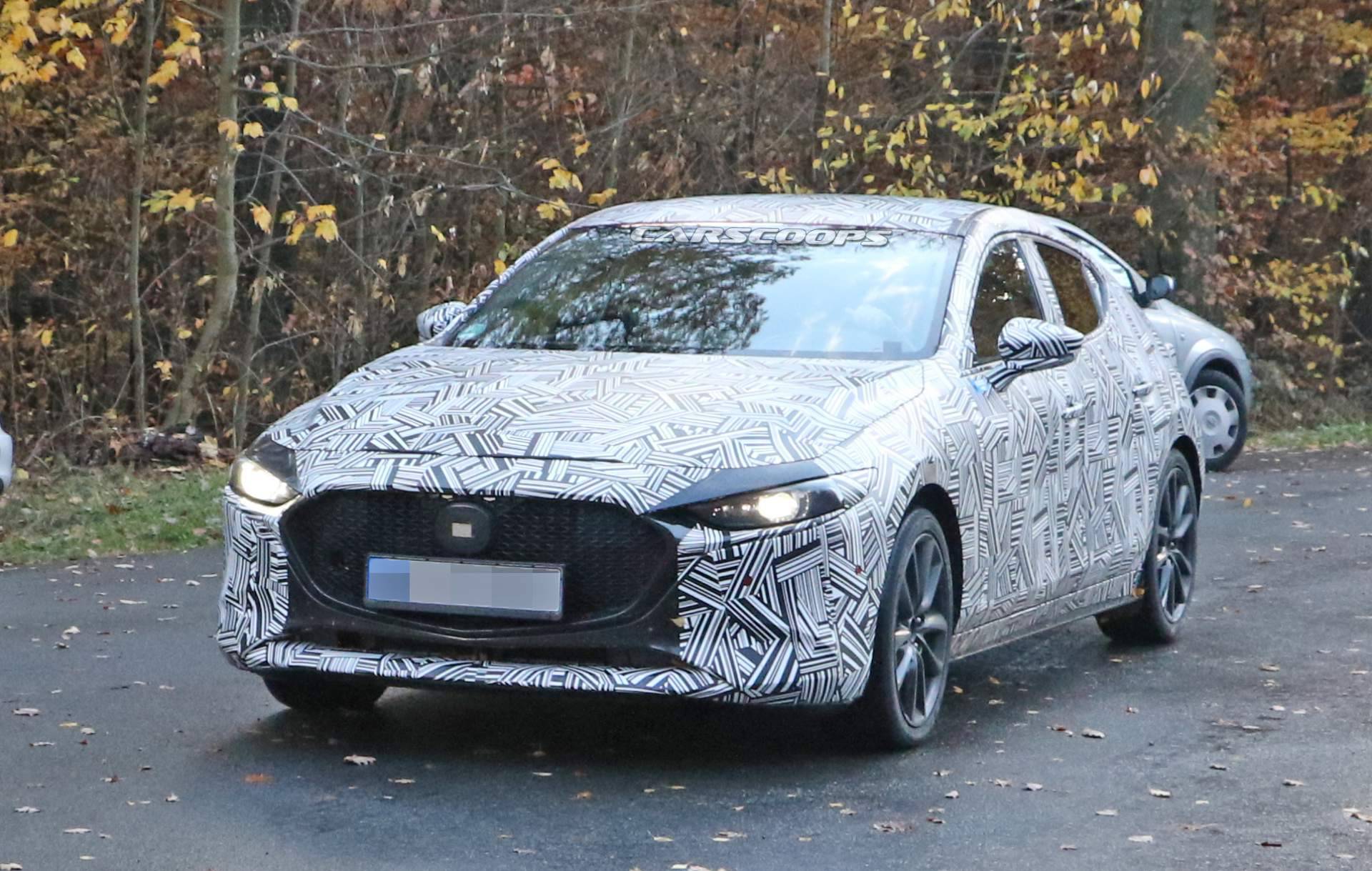 2019 Mazda3 hatchback spy shots 7 All-New 2019 Mazda3 Looks Sleek Inside And Out In Best Photos Yet (Updated)