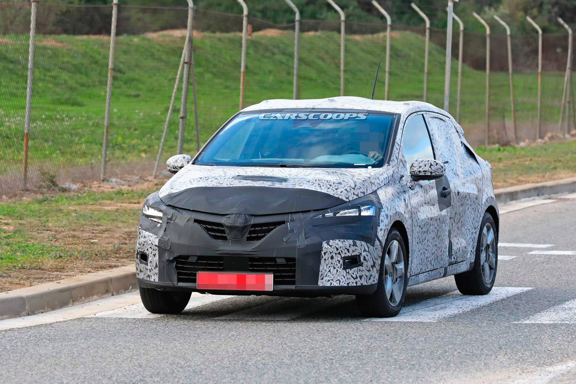2019 Renault Clio spy shots 12 2019 Renault Clio Spied Looking More Familiar As It Drops Padded Camo