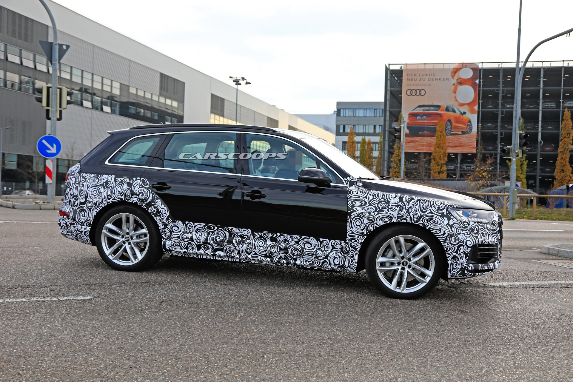 2020 audi q7 spied inside out 7 2020 Audi Q7 Facelift Getting Q8-Style Triple Screen Dashboard