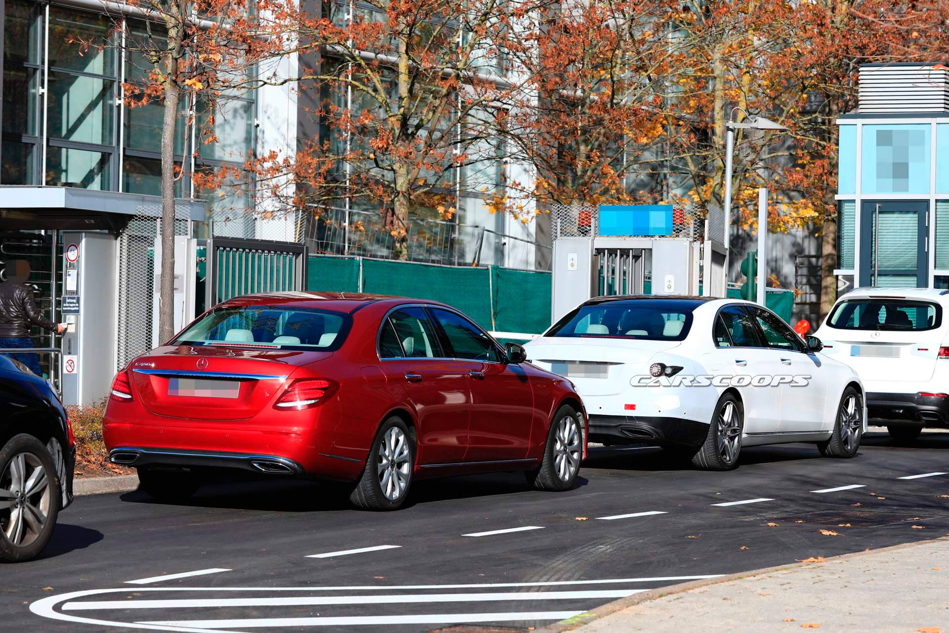 2020 Mercedes-Benz E-Class Sedan spy shots 13 2020 Mercedes-Benz E-Class Sedan Spotted For The First Time With Makeshift Taillights