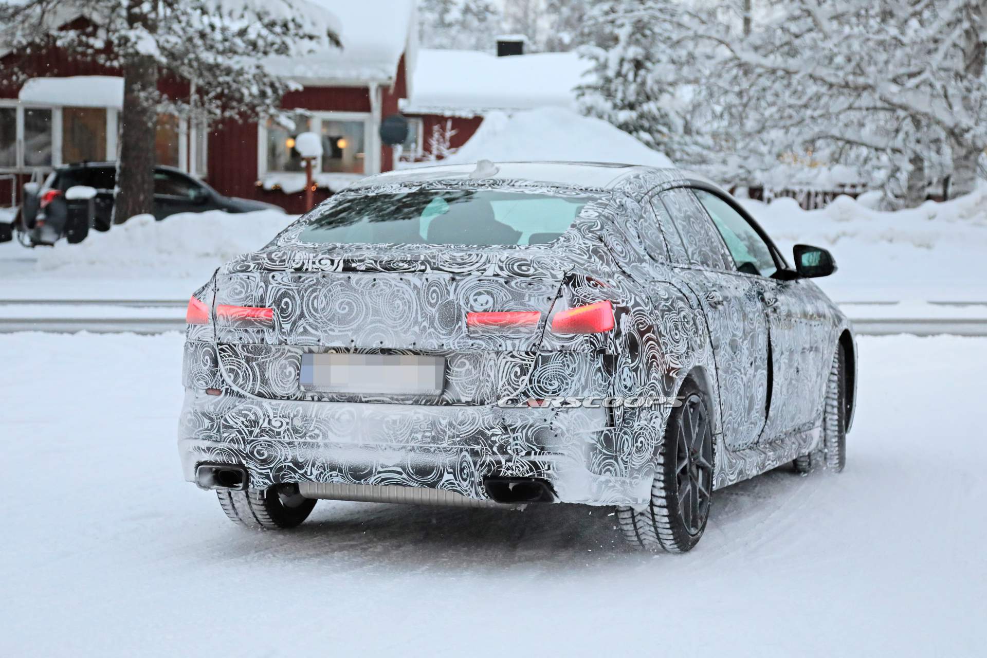 2020 BMW 2 Series Gran Coupe spy shots 31 2020 BMW 2-Series Gran Coupe Shows Up In M240i M Performance Guise Snow Drifting