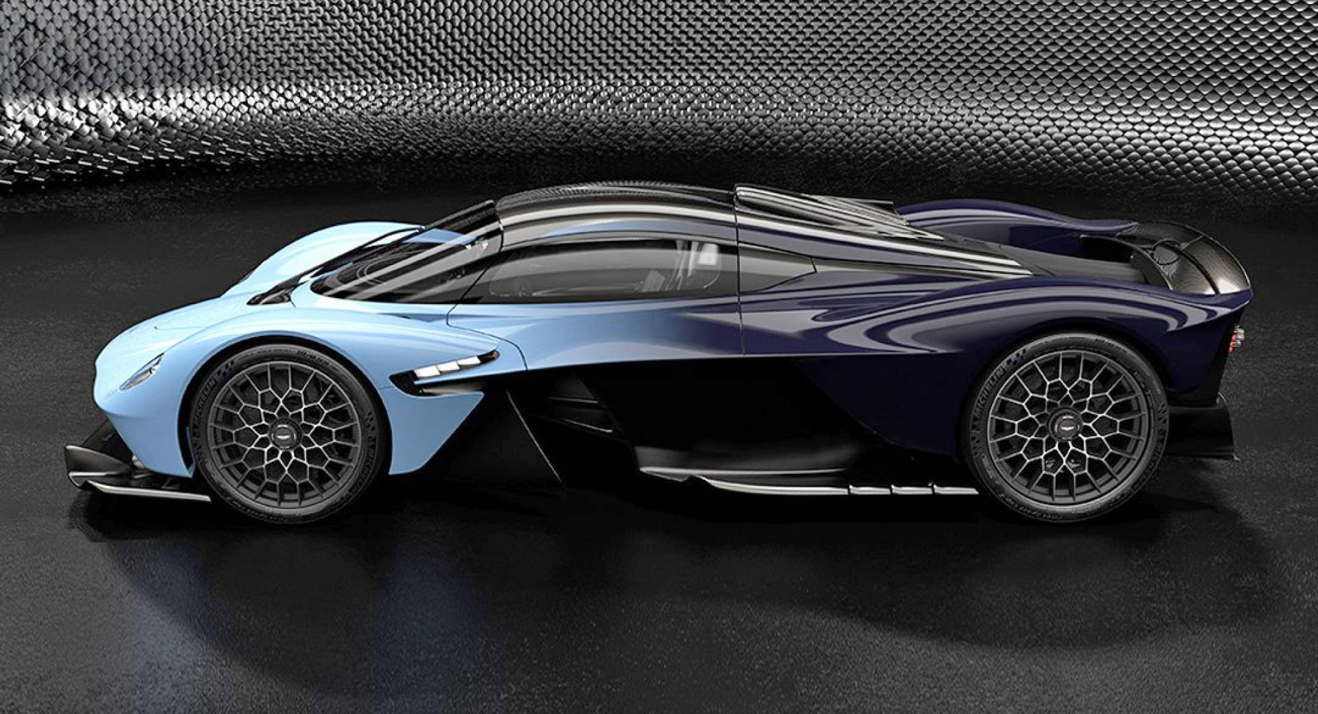 Options for Aston Martin Valkyrie include track pack, exposed carbon