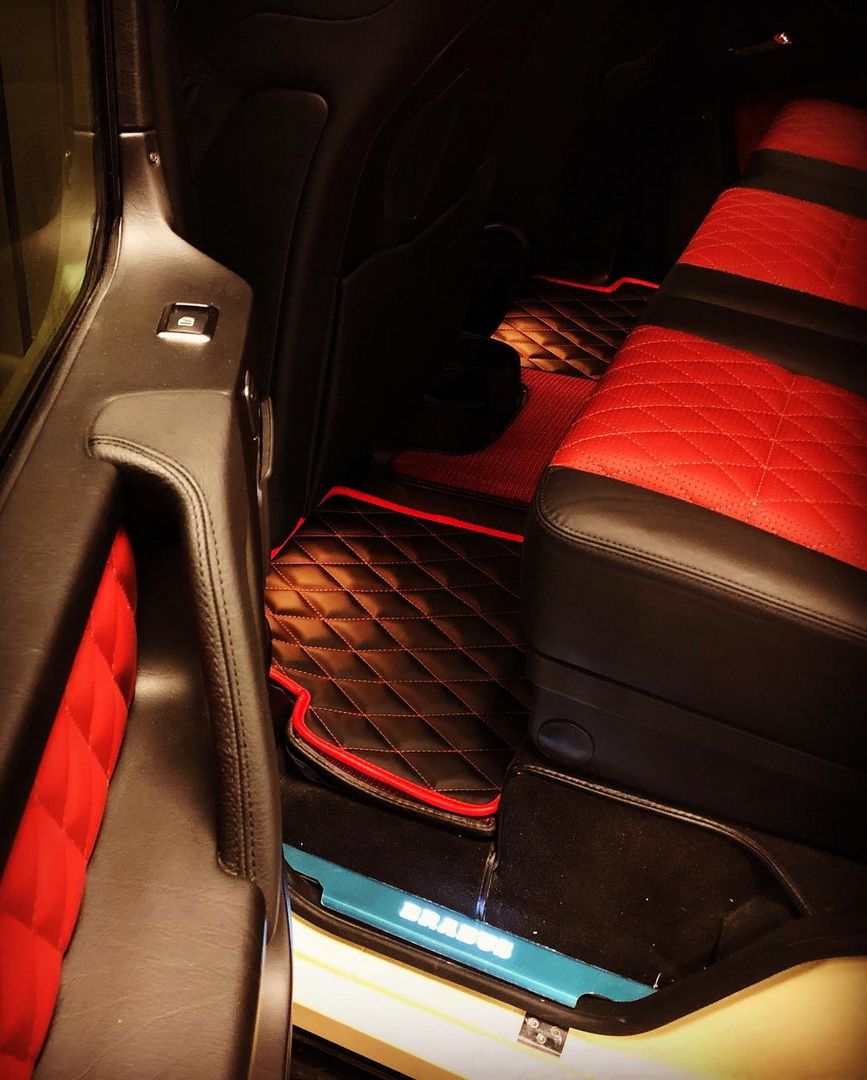 mercedes g550 tuning 21 Brabus Tuned Mercedes G550 Looks Ready To Enter Military Service