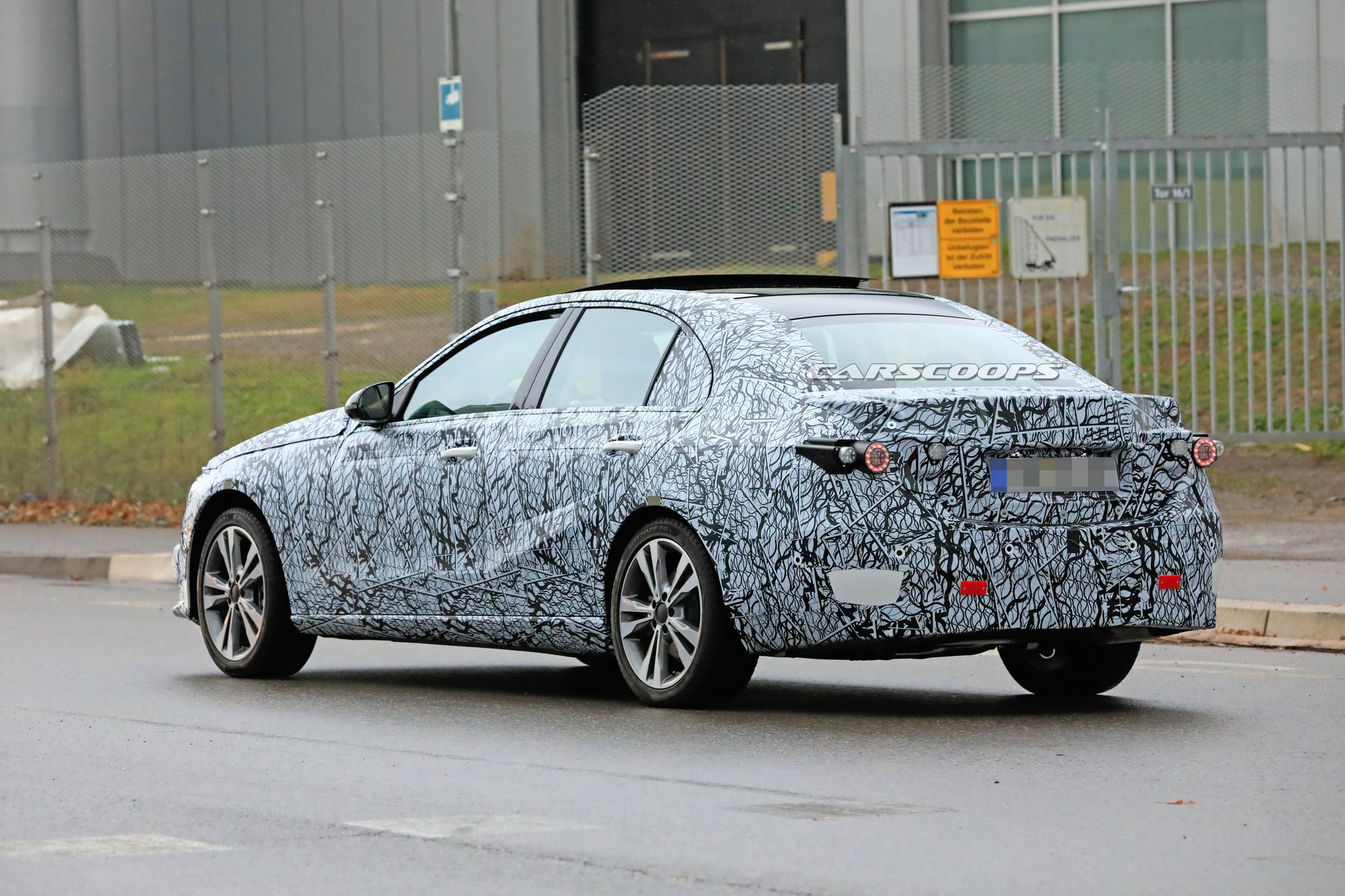 2020 mercedes cclass spied first time 9 All-New 2021 Mercedes C-Class Gets Its Video Taken For The First Time