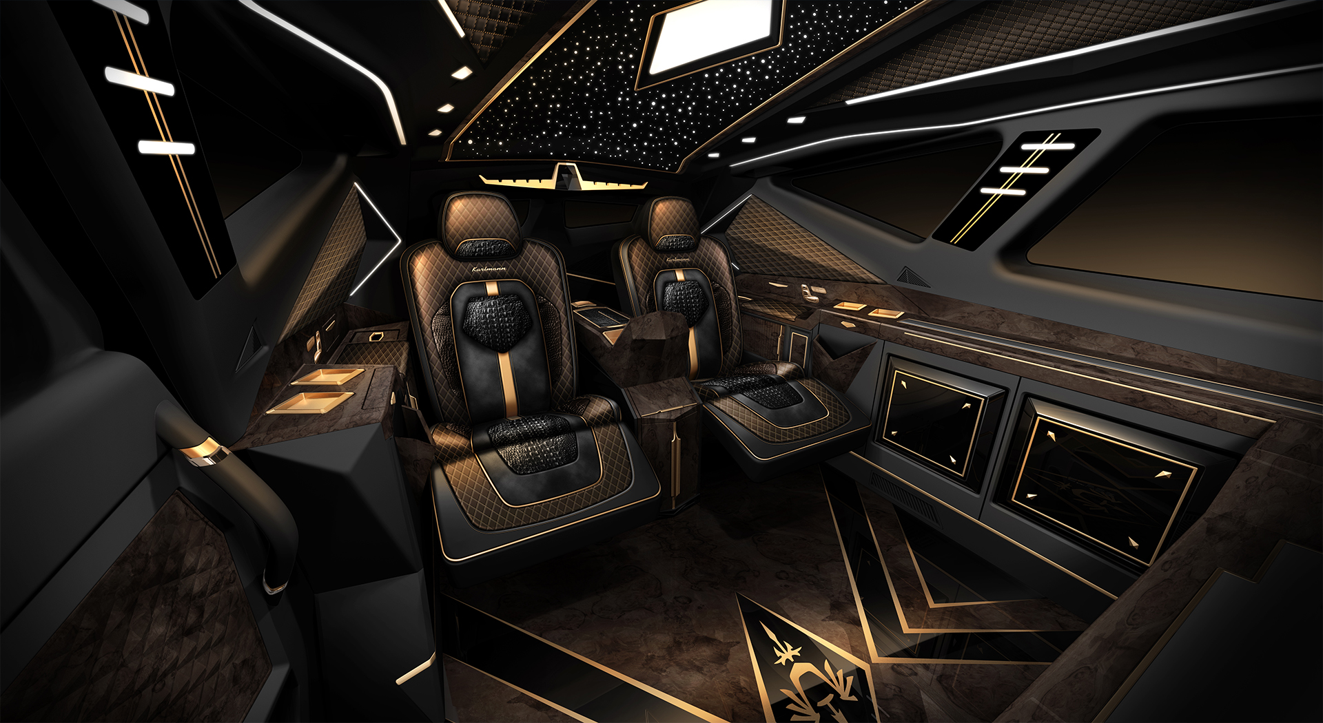 karlmann king la live pics 22 Karlmann King Luxury Truck Is Ready To Put The ‘Gold’ In Golden State