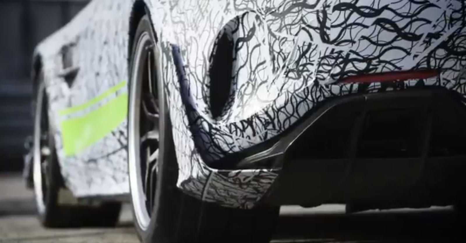 Mercedes-AMG GT R Pro teaser-2 Mercedes-AMG GT R Pro Hits The Track And Shows Off Its Aerodynamic Styling Changes