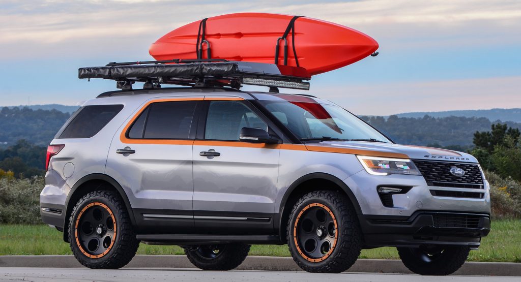  Ford Teams Up With Charity To Help Kids With Cancer Build An Explorer Sport For SEMA