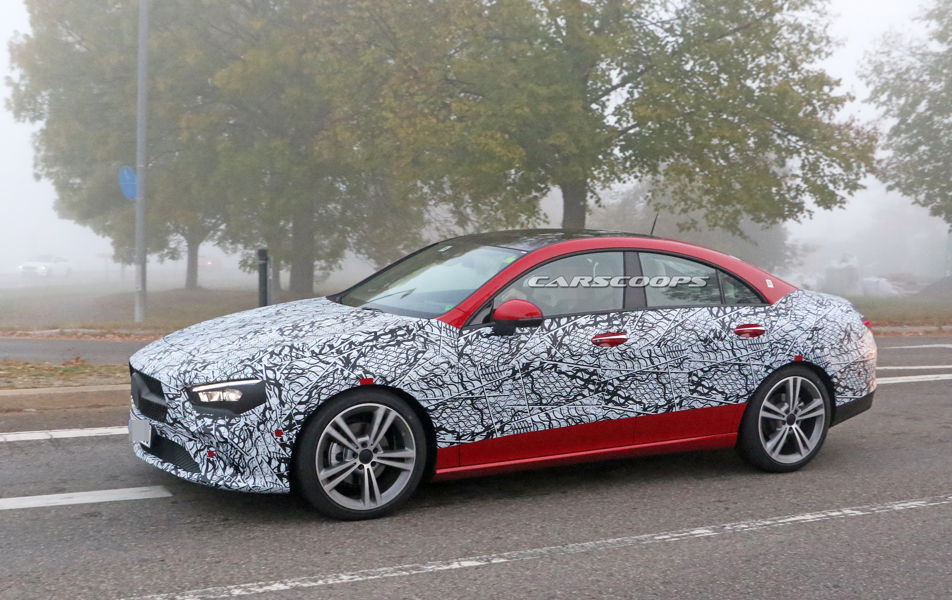 2019 mercedes cla less camo spied inside 7 2020 Mercedes CLA Drops Some Camo, Gives Us A Peek Inside