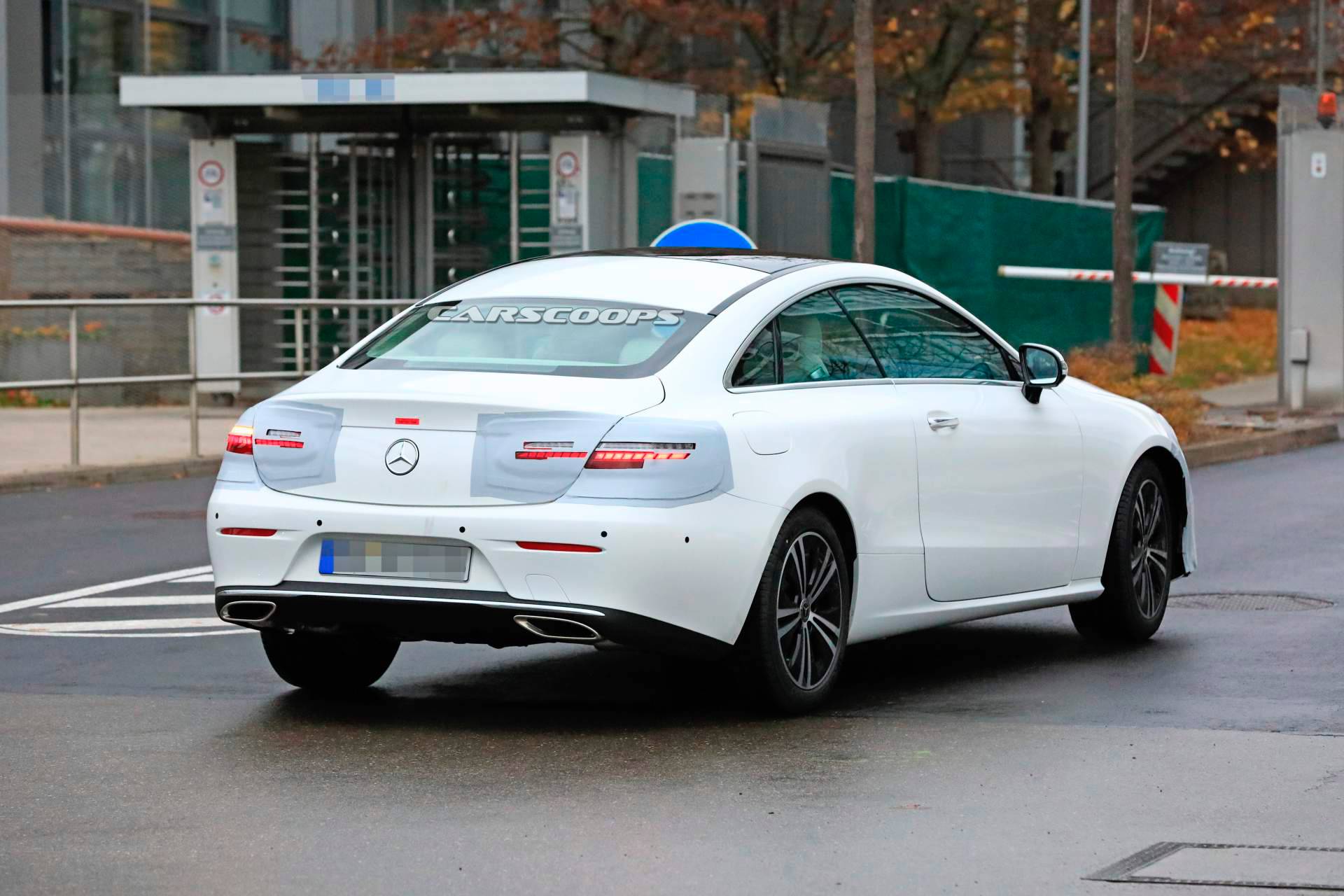 2020 Mercedes E-Class Coupe spy shots 23 Facelifted 2020 Mercedes E-Class Coupe Leaves Hideout For The First Time
