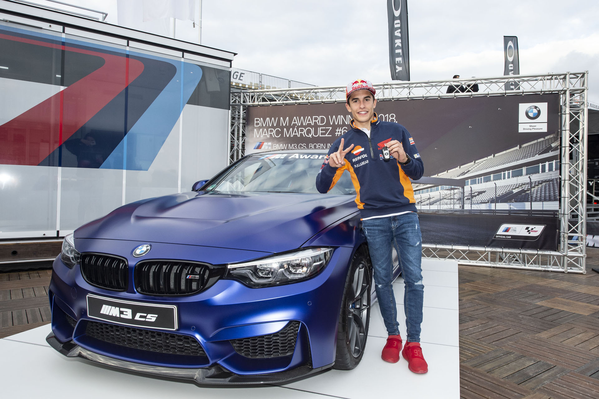marc-marquez-bmw-m-award-04 The Same Guy Has Won A New BMW M Car Every Year For The Past Six Now