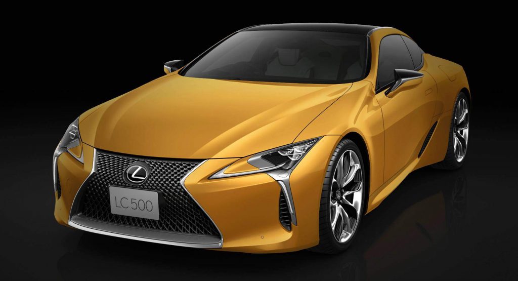  Lexus’ New LC “Luster Yellow” Edition For Japan Glows Like Gold