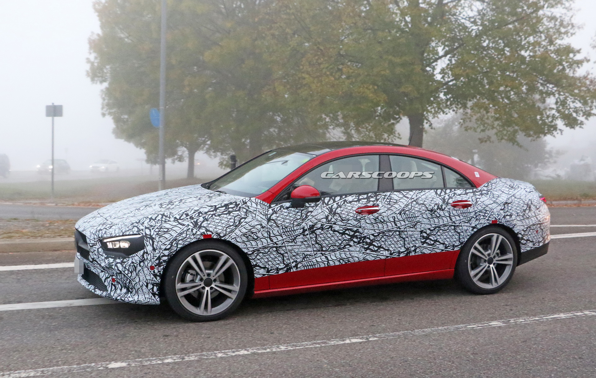 2019 mercedes cla less camo spied inside 8 2020 Mercedes CLA Drops Some Camo, Gives Us A Peek Inside