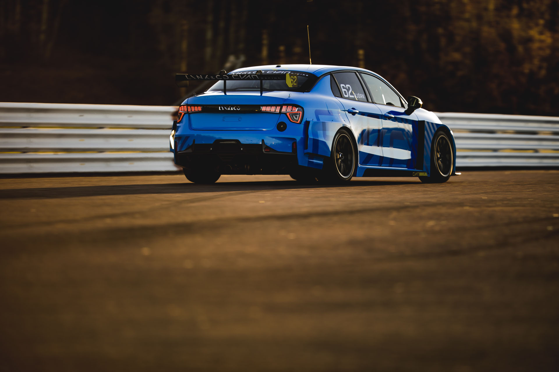 Thed Björk, Mantorp, Lynk & Co Cyan Racing, 22 October, 2018 Lynk & Co 03 TCR Racer Hits The Track For The First Time