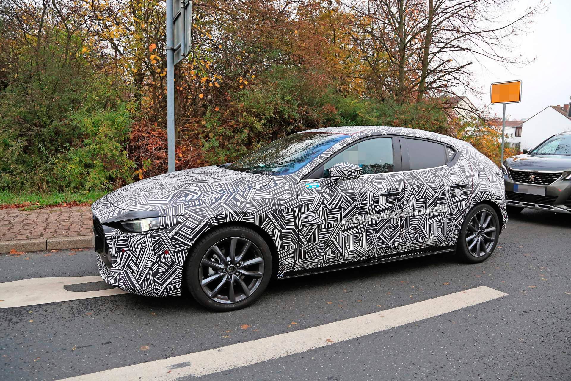 2019 Mazda3 Hatchback spy shots 4 All-New 2019 Mazda3 Looks Sleek Inside And Out In Best Photos Yet (Updated)