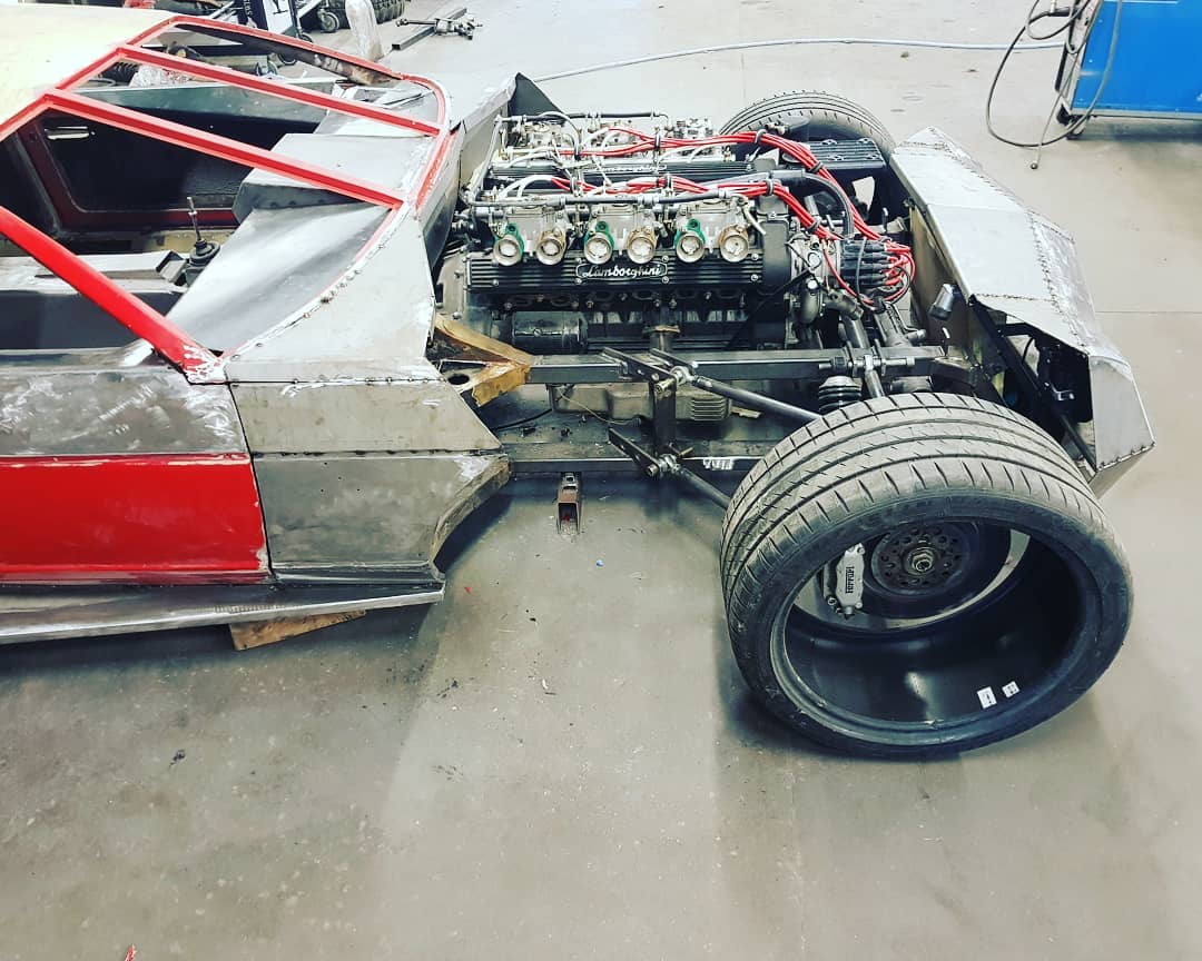 lamborghini espada hot rod 1 Lamborghini Espada Hot Rod Says It Loud: It’s WIDE And It’s Proud