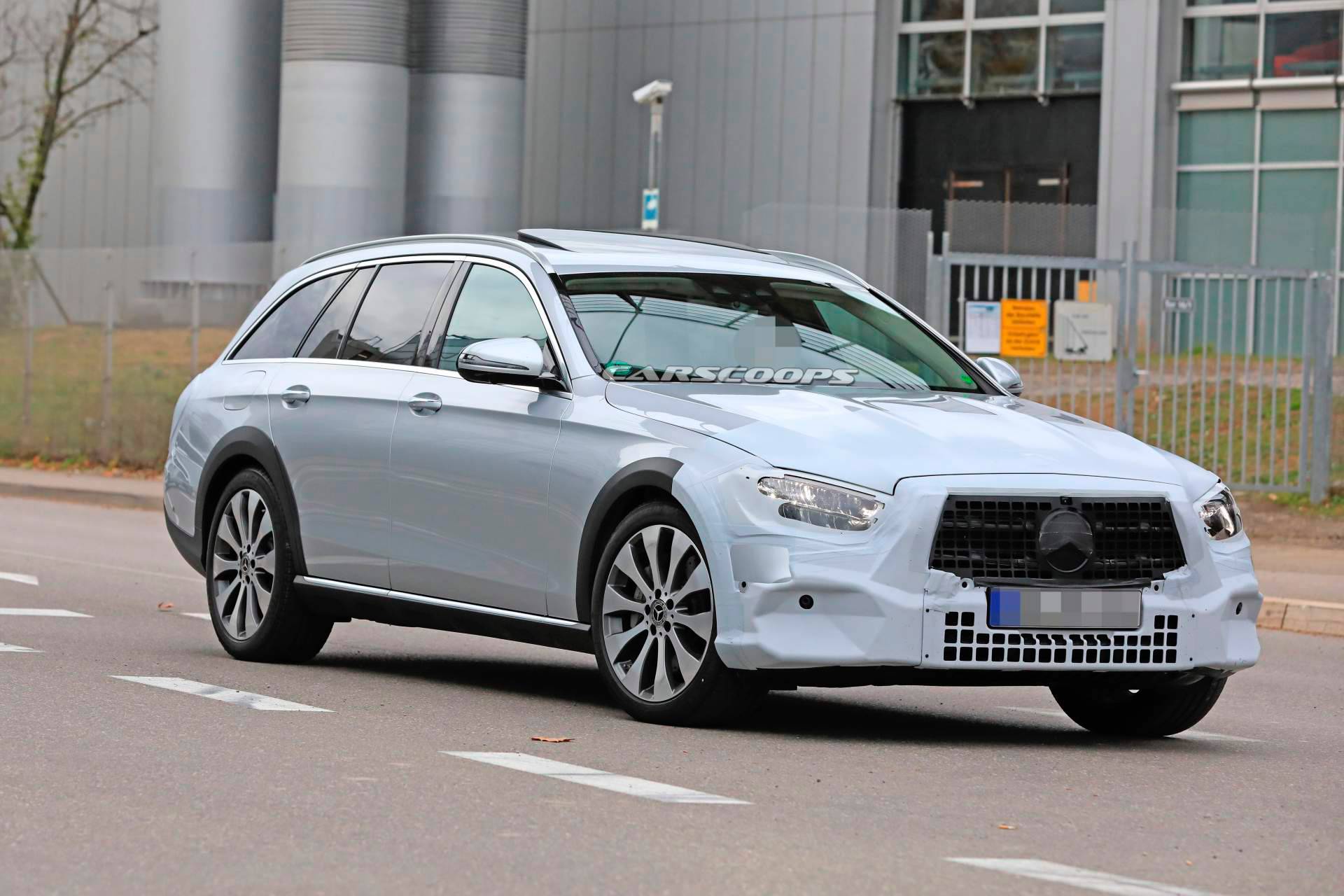 2020 Mercedes E-Class All-Terrain spy shots 4 Mercedes E-Class All-Terrain Already In For A Refresh, Check Out The 2020 Model