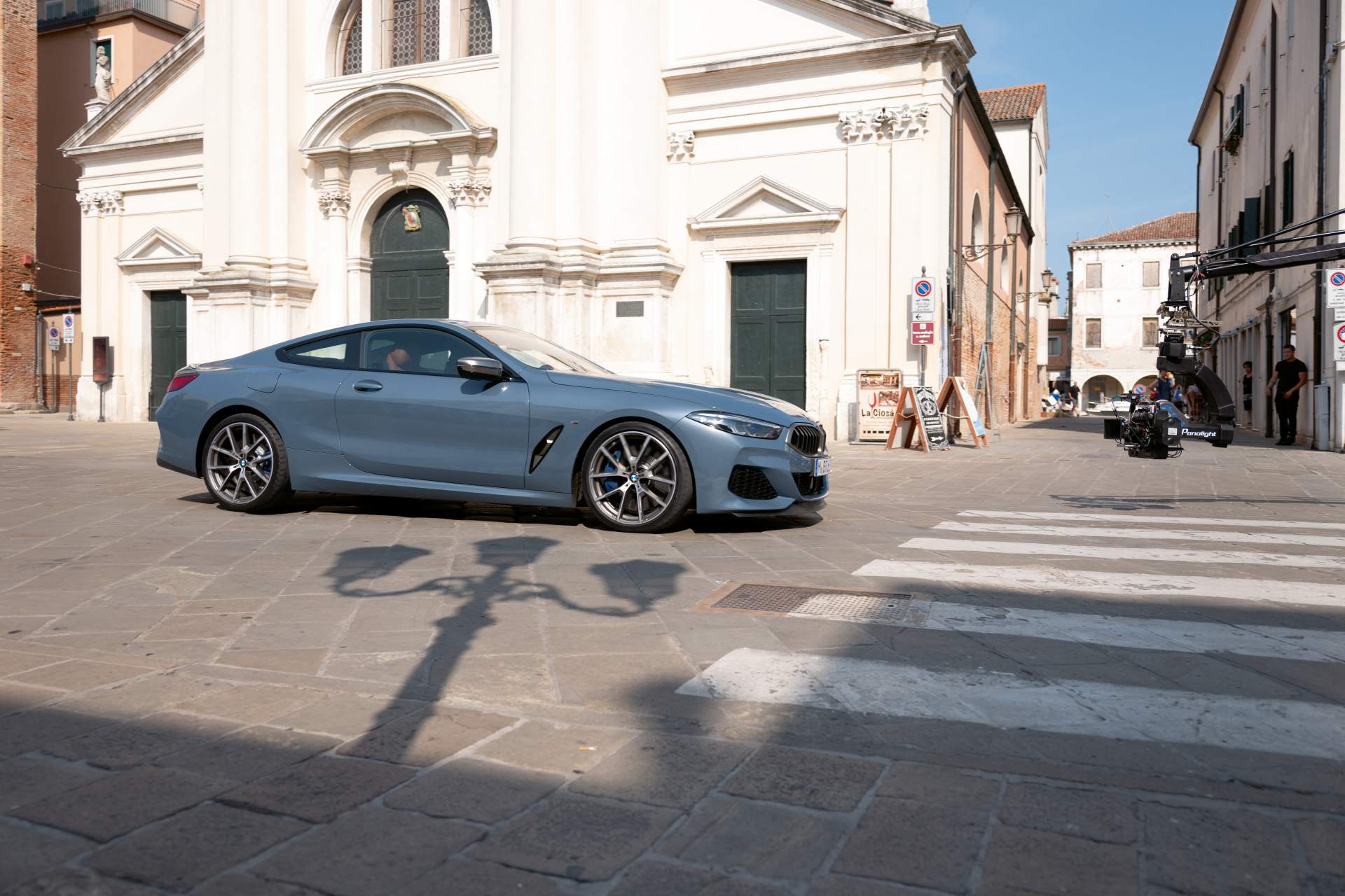 2019 BMW 8 Series Venice commercial 7 Bad Timing? BMW Spot Shows 8-Series Driving On Venice Canals As City Is Under Water