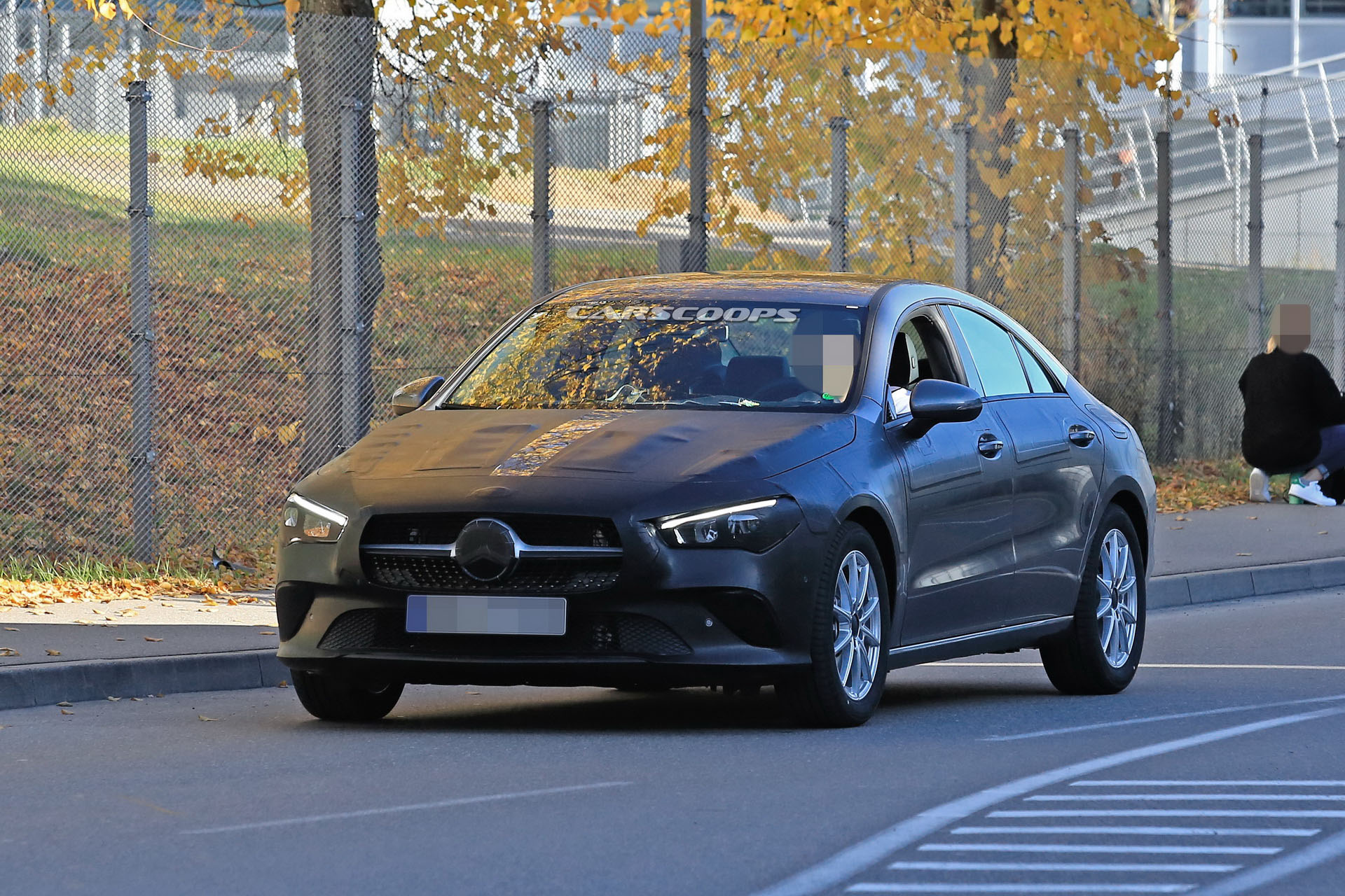 Mercedes-CLA-Scoop-04 2019 Mercedes CLA Shows More Skin Than Ever, Looks Like A Proper Mini-CLS