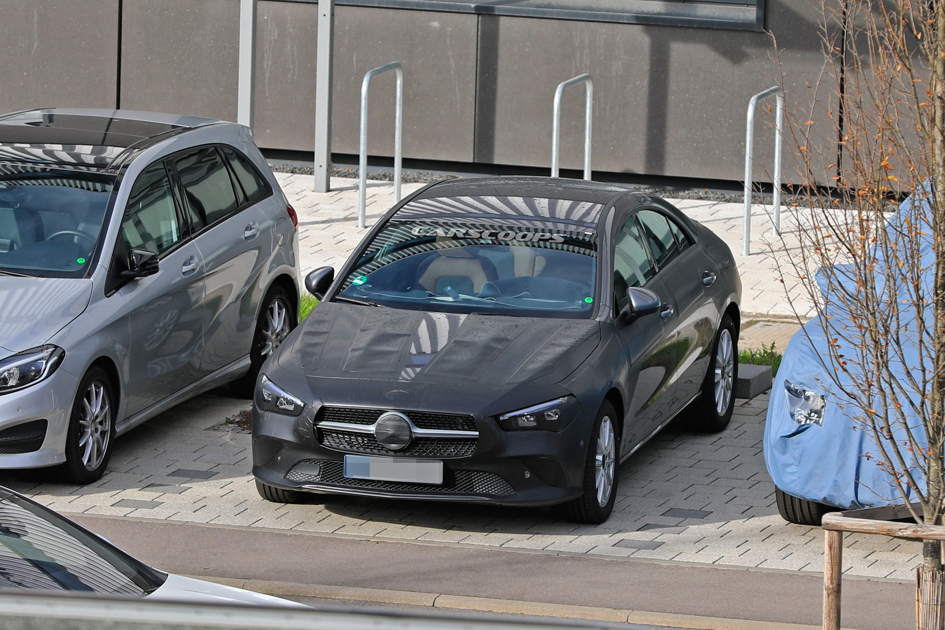 Mercedes-CLA-Scoop-02 2019 Mercedes CLA Shows More Skin Than Ever, Looks Like A Proper Mini-CLS