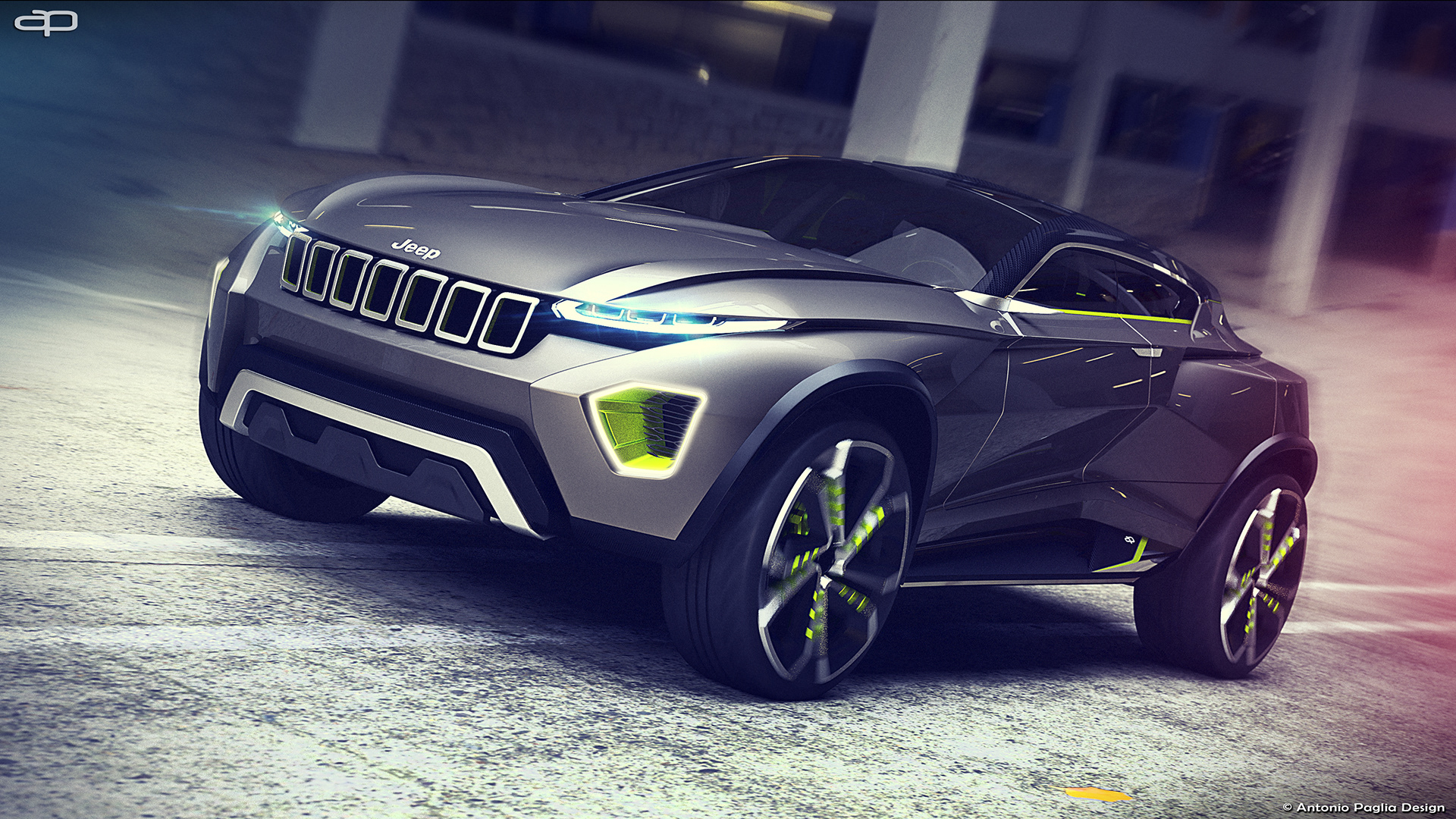jeep concept freedom rendering 4 Jeep Concept Freedom Render Is Unreal In The Most Awesome Way