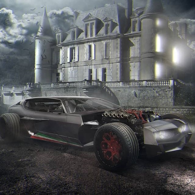 lamborghini espada hot rod 27 Lamborghini Espada Hot Rod Says It Loud: It’s WIDE And It’s Proud