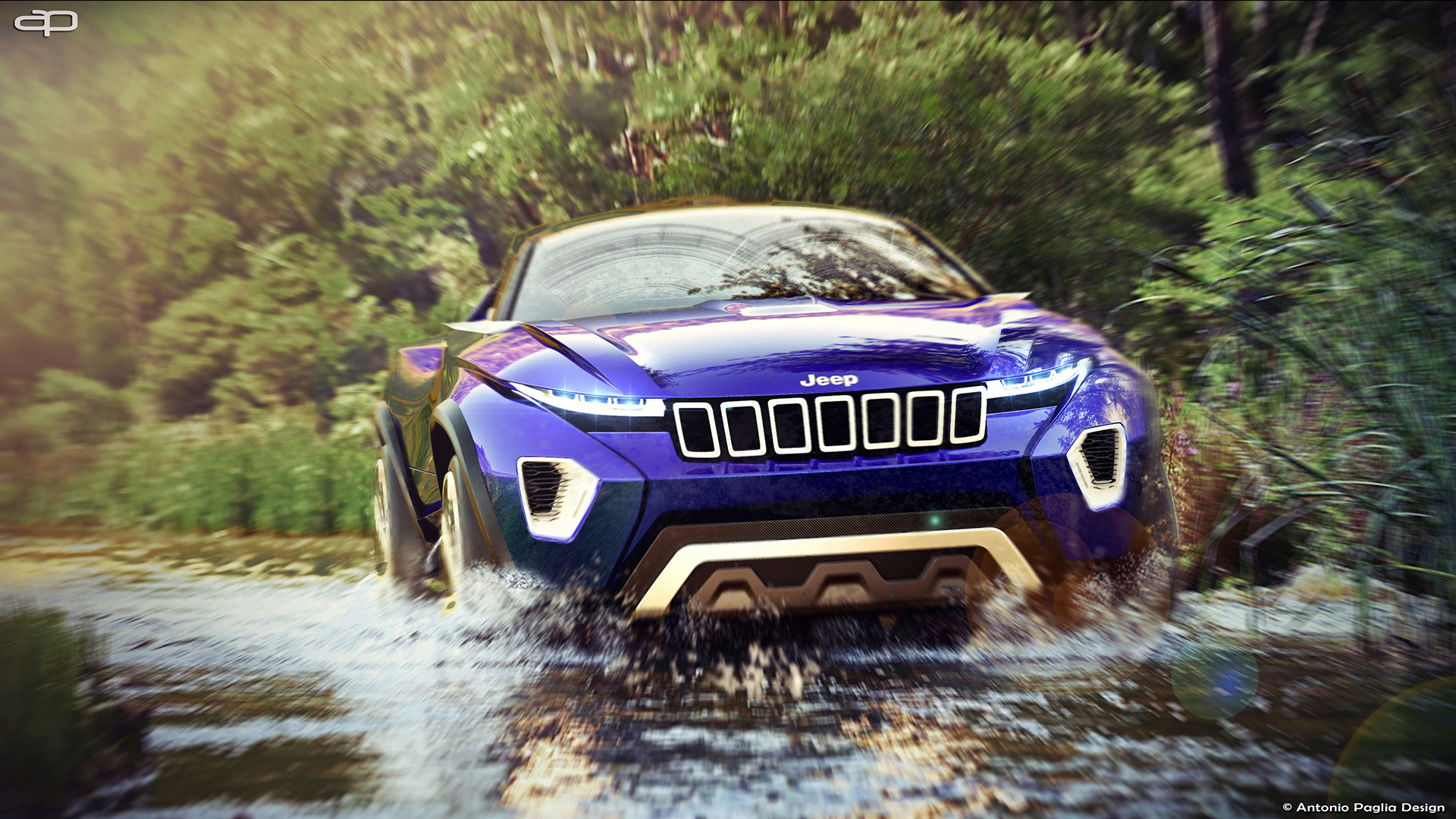 jeep concept freedom rendering 10 Jeep Concept Freedom Render Is Unreal In The Most Awesome Way
