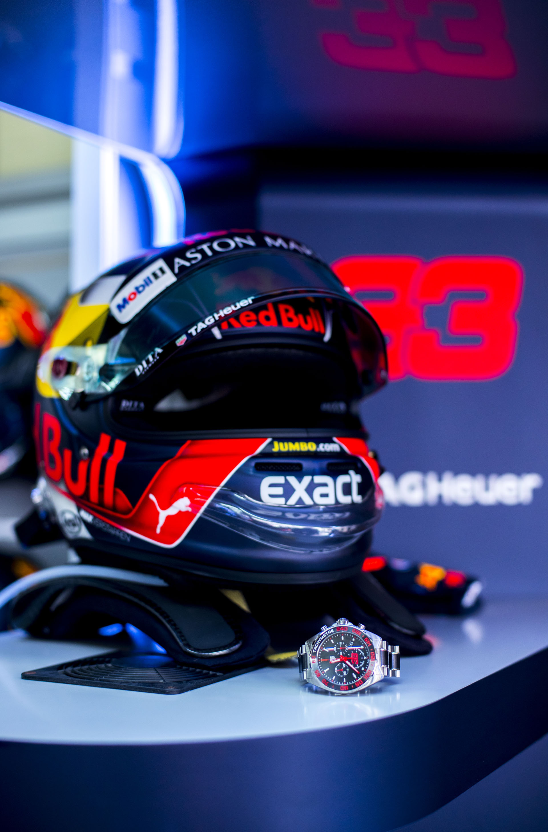 Brazilian Formula One Grand Prix TAG Heuer Made Max Verstappen His Own Racing Chronograph