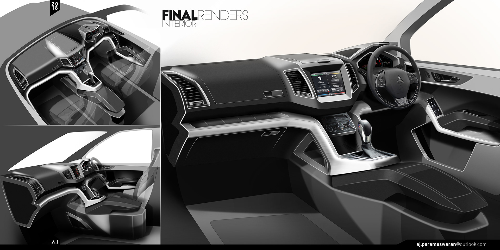 mitsubishi ute new age render 9 A New-Age Sports Pickup Truck Might Be Just What Mitsubishi Needs