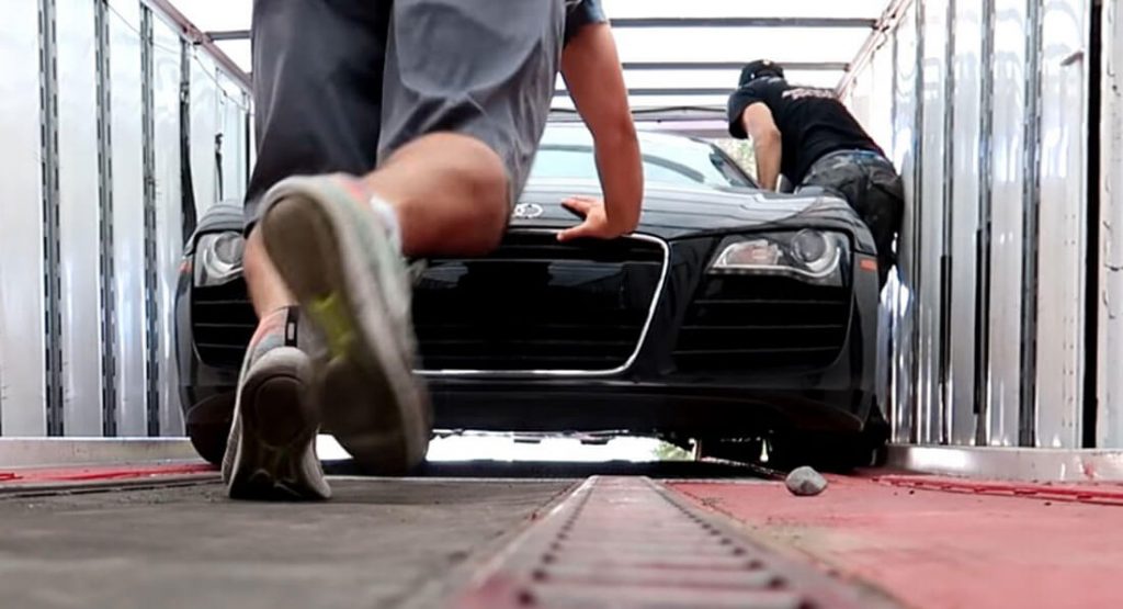  Risky Business: Would You Buy A Totaled Audi R8 And Rebuild It?