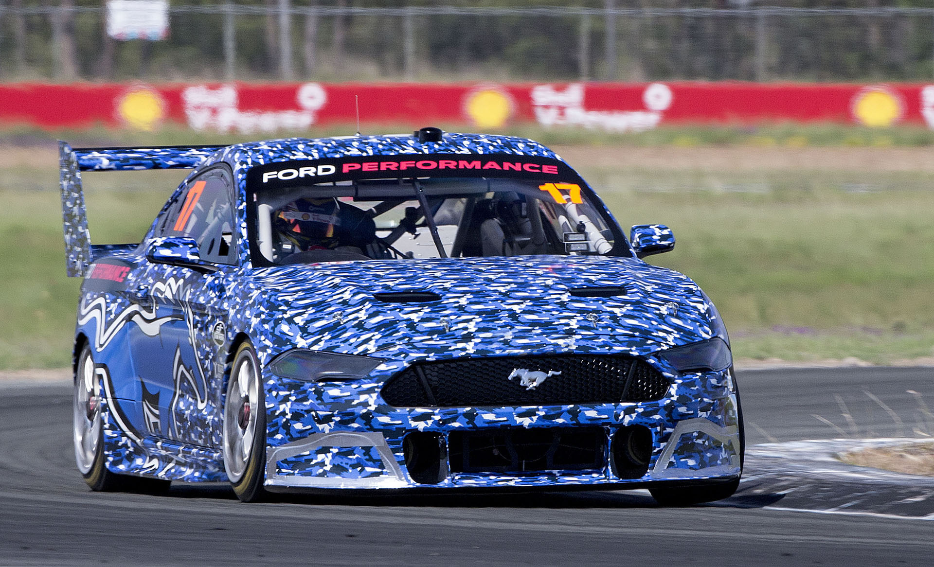 Ford-Mustang-Supercar-test-02 Ford’s New Mustang Supercar Racer Looks Like A Beast On Track