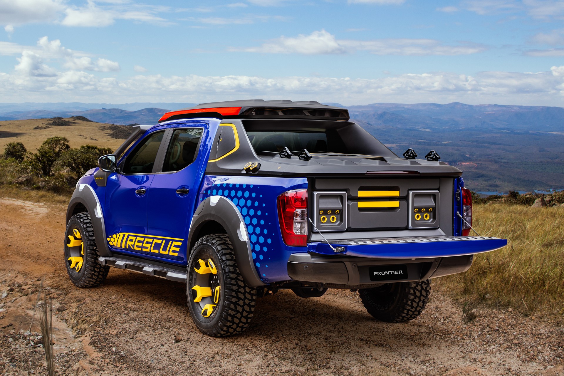 Nissan Frontier Sentinel concept-30 Nissan’s Frontier Sentinel Concept Is A Rugged Rescue Truck With A Drone Landing Pad