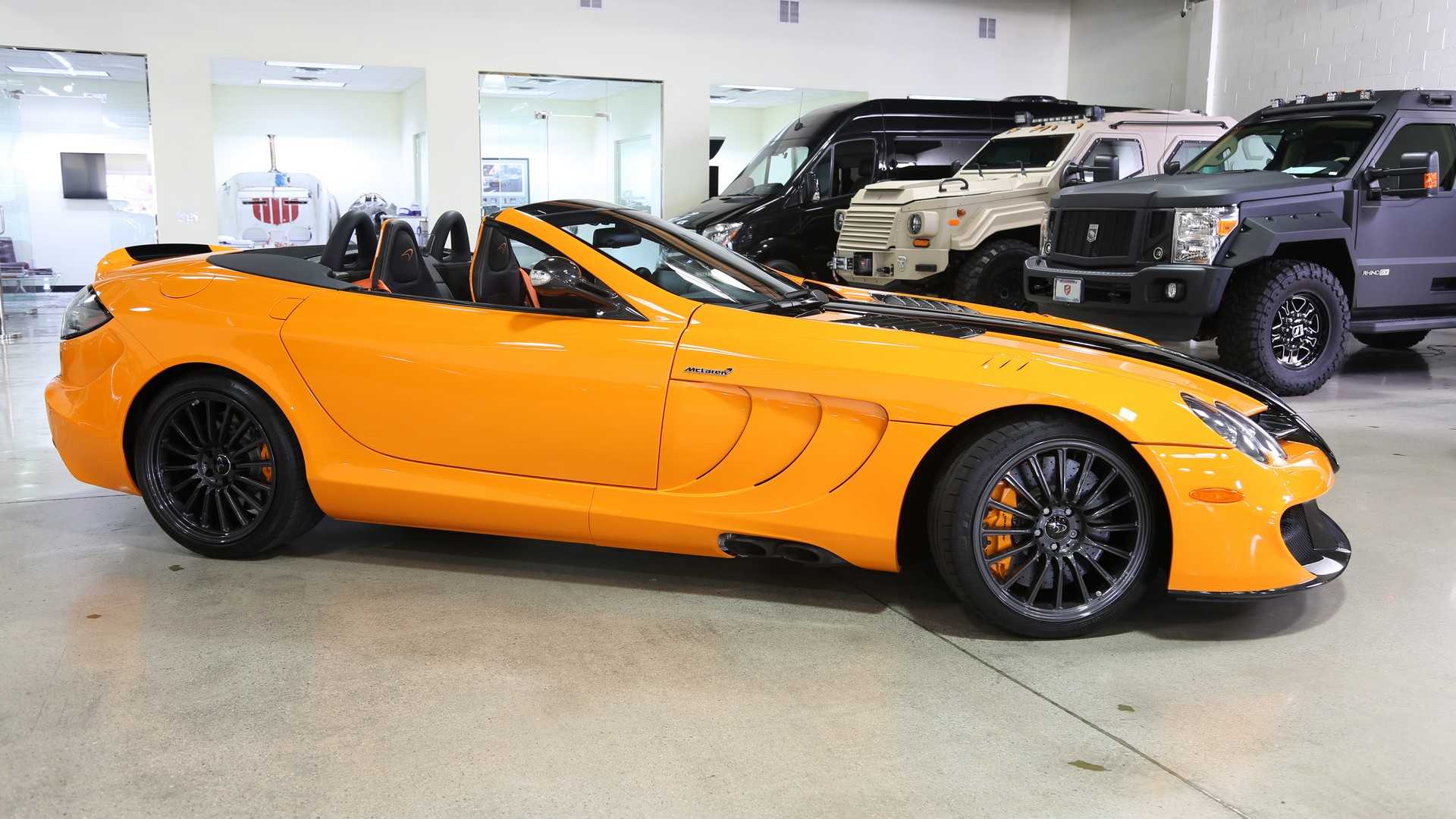 Mercedes-Benz-SLR-McLaren-Edition-8 Unique Mercedes SLR 722S Roadster McLaren Edition Goes For $1 Million