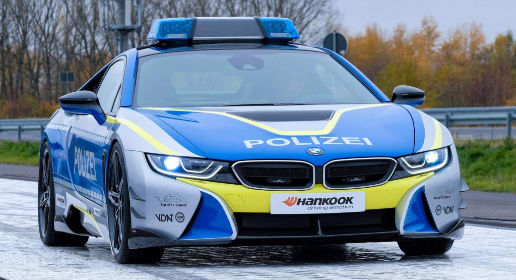  AC Schnitzer’s BMW i8 Is A Police Car People Will Actually Be Happy To See