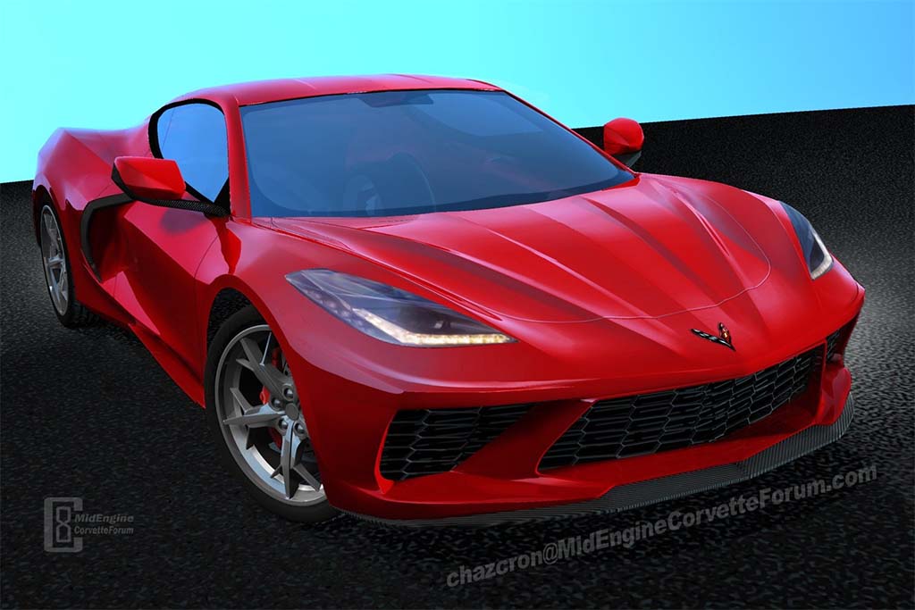 2020 Corvette Corvette C8 renderings by Chazcron 8 360-Degree Video Of 2020 Corvette C8 Will Make You Dizzy With Anticipation