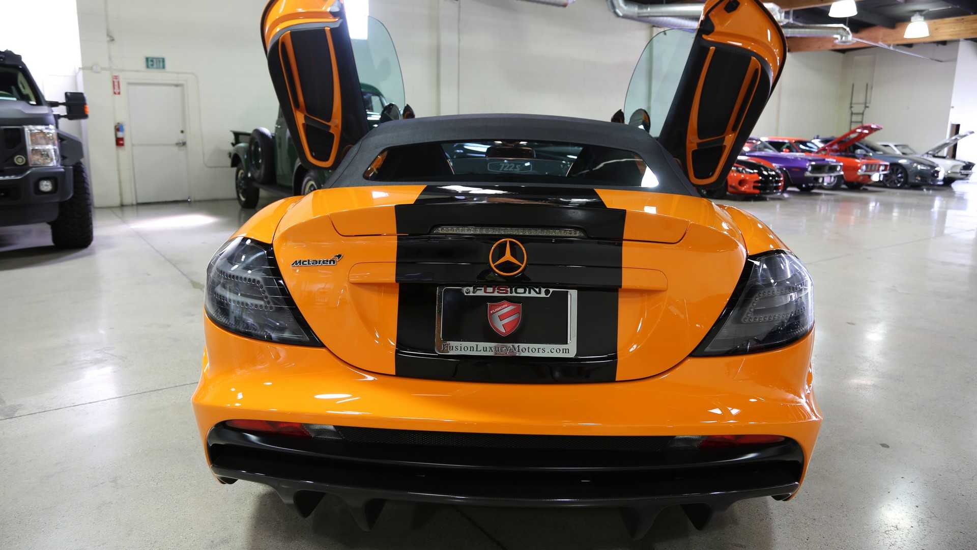 Mercedes-Benz-SLR-McLaren-Edition-7 Unique Mercedes SLR 722S Roadster McLaren Edition Goes For $1 Million